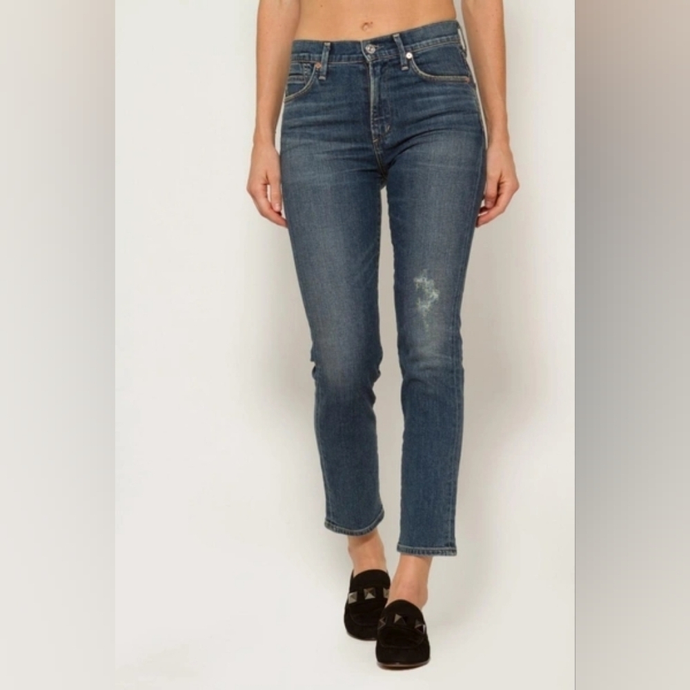 Citizens Of Humanity Cara High Rise cigarette ankle  Jeans